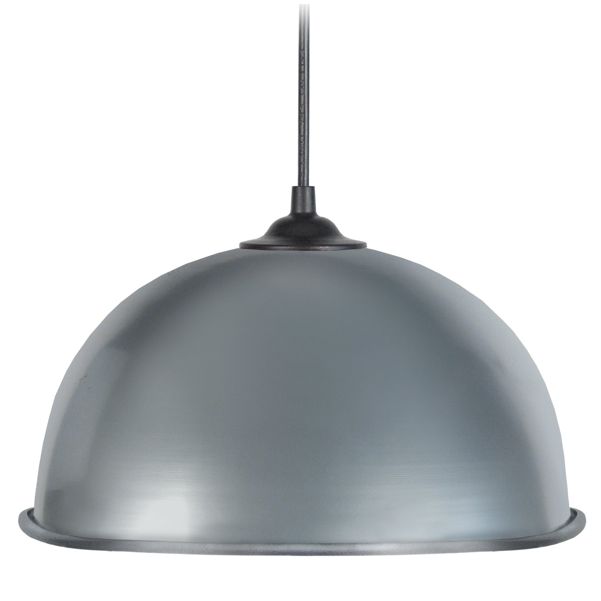 Half-ball roullé - lámpara colgante redondo metal aluminio