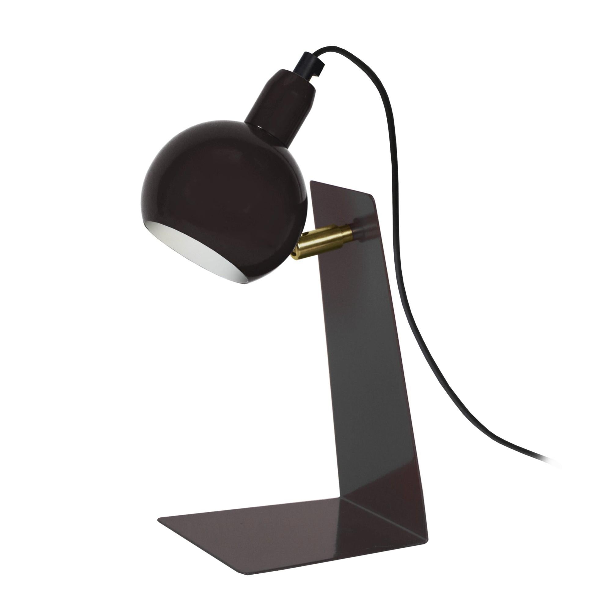 Lampe De Bureau Dorée – Style Rétro Sans Marque