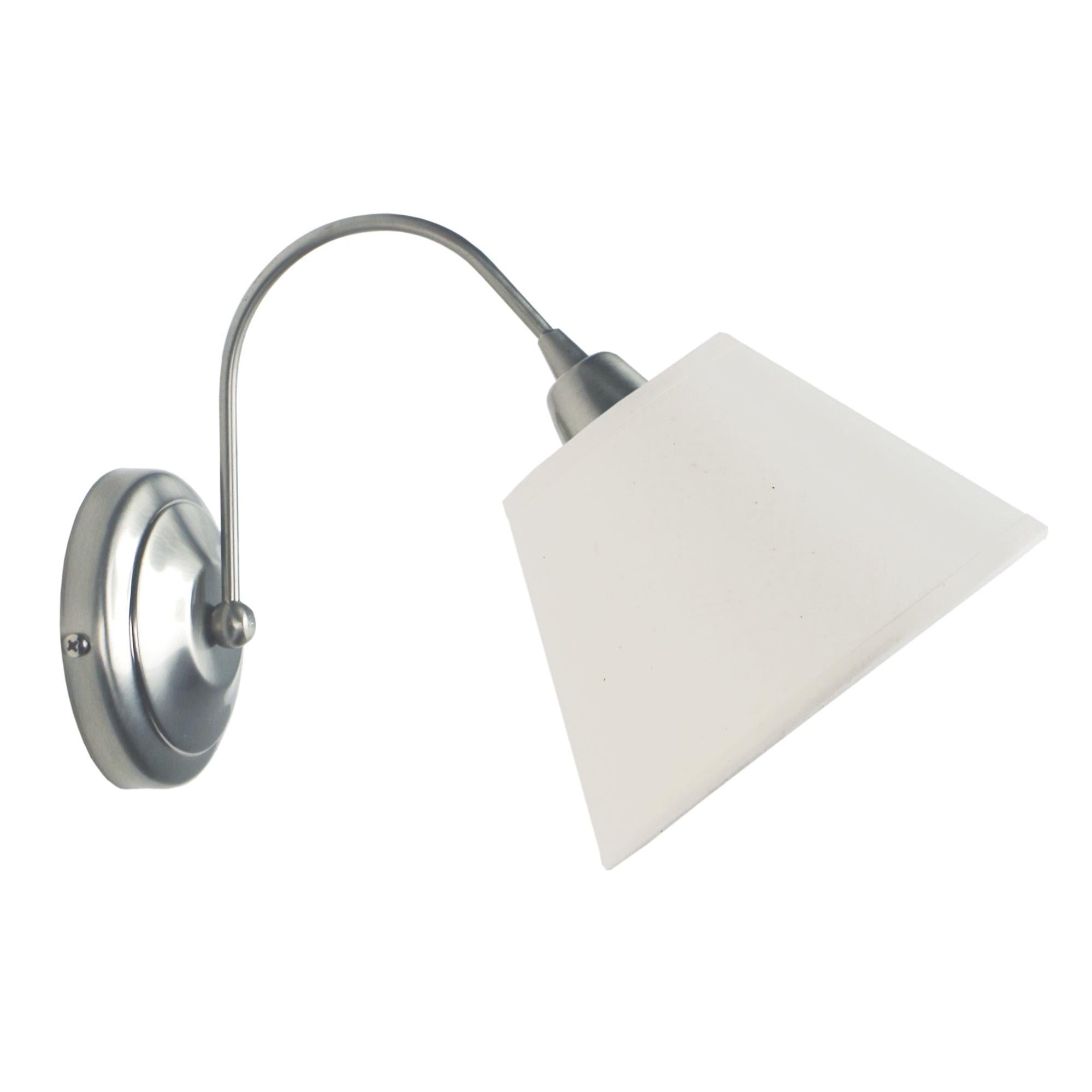 Applique TOSEL DUNNS tissu aluminium D 16 x H 20 cm Leroy Merlin