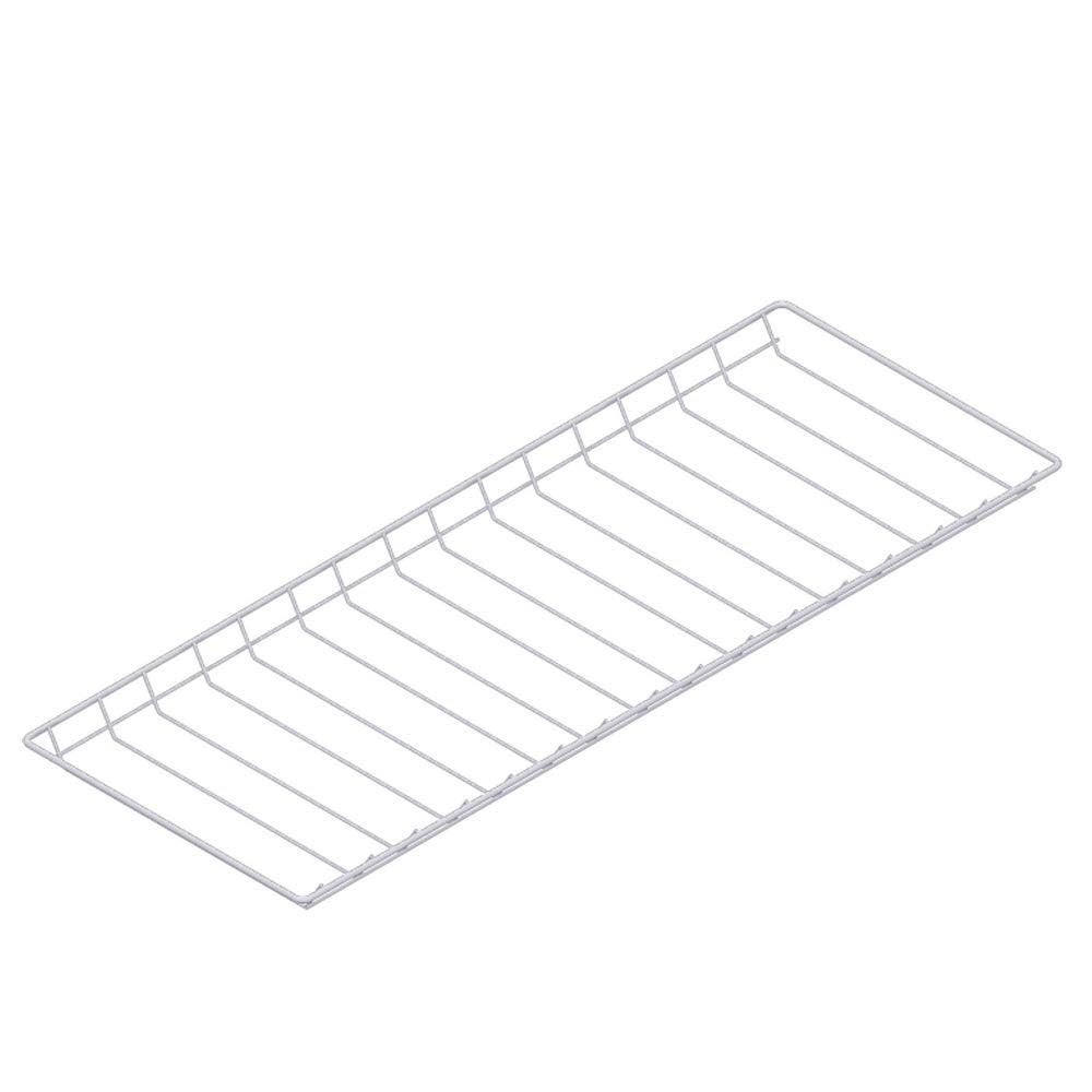 base rettangolare Element System 18133-00291 Bianco per tavoli e mobili con piastra di ancoraggio 4 gambe in acciaio Altezza: 15 cm alluminio 
