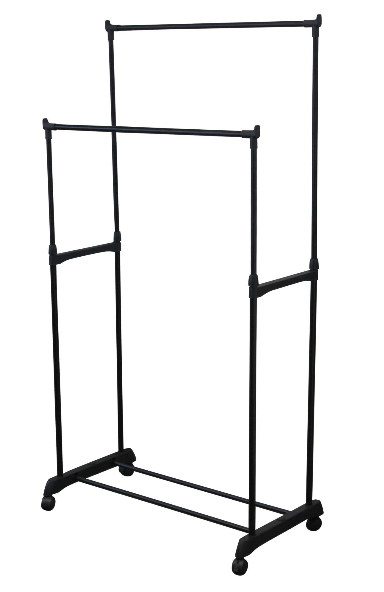 Stand Appendiabiti AQRA In Metallo - Ripiano Regolabile, 4 Metodi Assemblaggio, Grande Capacità - Foto 11