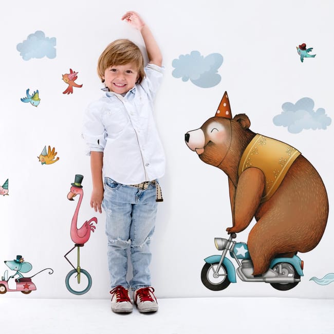 Stickers Menagerie En Roue Libre Leroy Merlin Stickers Menagerie En Roue Libre Leroy Merlin