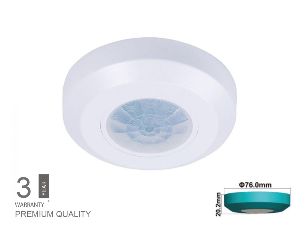 Rilevatore Di Movimento PIR A 360° Per Montaggio In Superficie A Soffitto Digilamp 85238930 - Foto 4