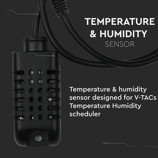 Capteur d'humidité et de température compatible avec  Alexa