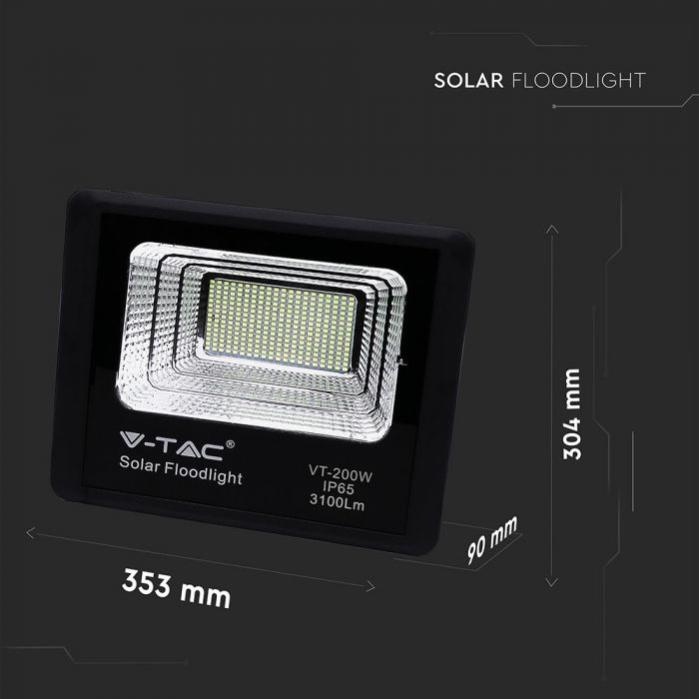 FARETTO LED PER ESTERNO CON PANNELLO SOLARE FARO DA 10W 25W 40W 60W 100W 200W