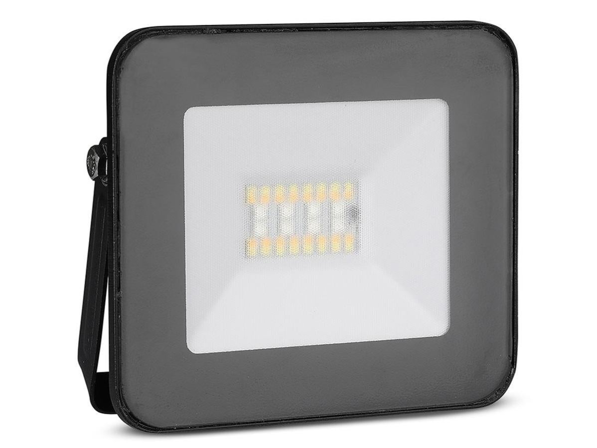 Faro Led Flood Light Slim 20W IP65 Neutro 4000K Carcassa Nera con