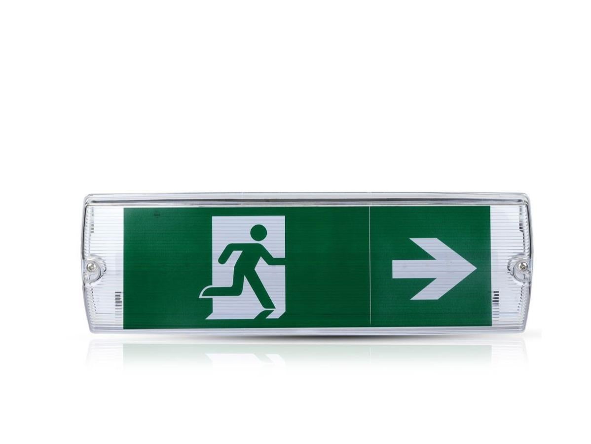 La'Mpara De Emergencia Led 4W Plstico Blanco Color, Color Verde Ligero Fredda 6000K Vt-524-S 8382 En Oferta Plafoniera Lampada Led Emergenza Da Muro Soffitto 4W Modalita Sa E E Loca 3 Ore Bianco Interno Ip65 Chip Samsung Sku-838