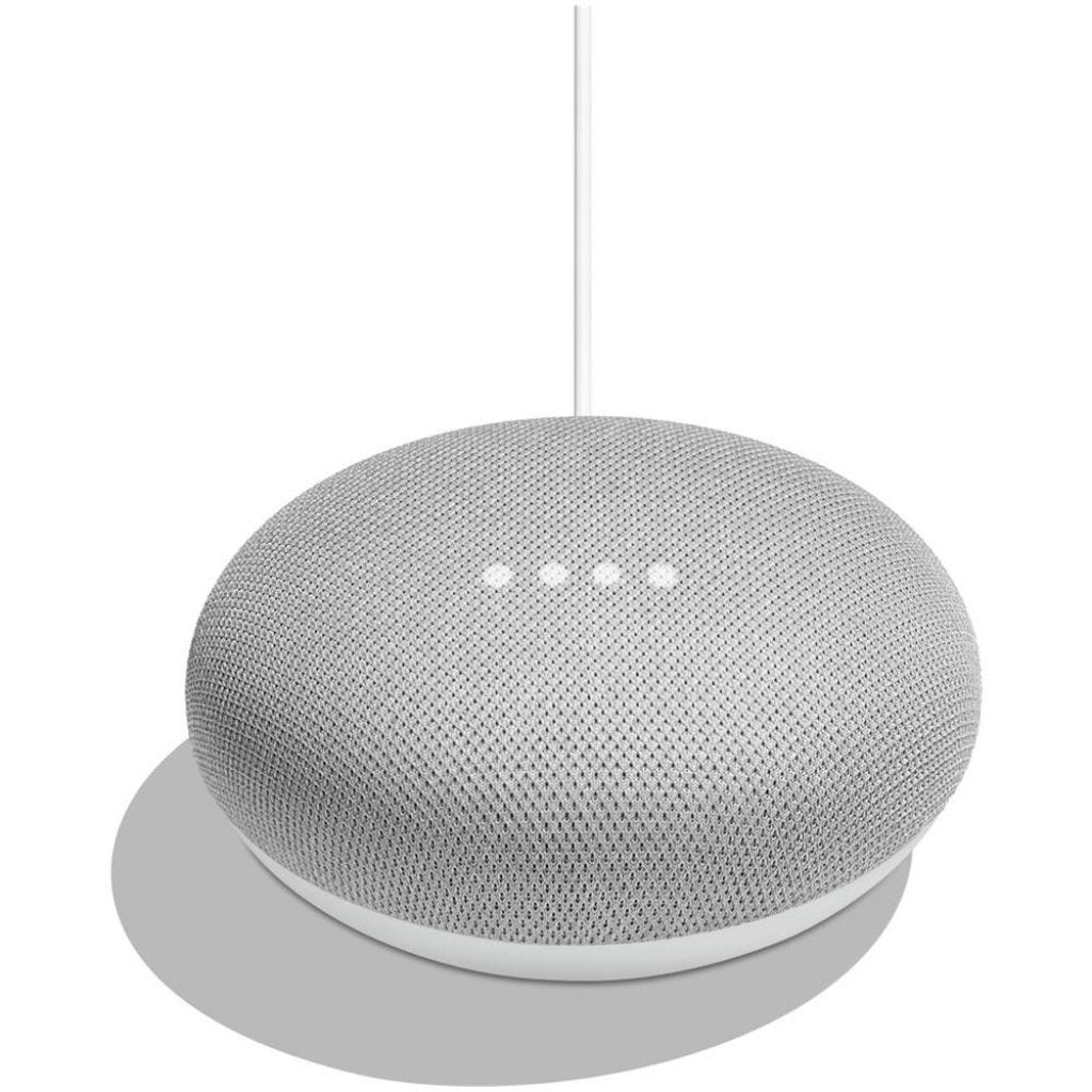 Google Home Mini con Altoparlante Colore Carbone con Adattatore