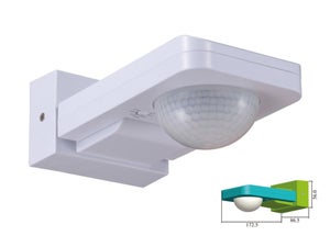 Sensore di movimento IR 240° V-Tac - Bianco per lampadine LED in vendita  online