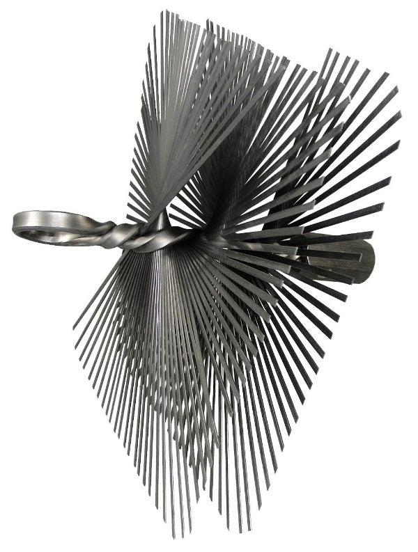 Hérisson de ramonage acier, rect. 200 x 350 mm. - Florol