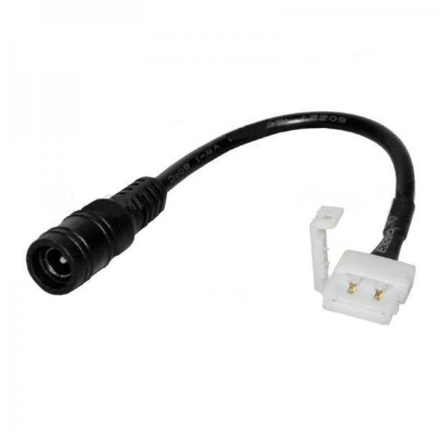 Connecteur de bande LED SMD3528 Ã 2 broches avec prise femelle 2.1