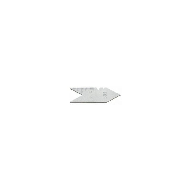 Calibre de filetage, angle 55°