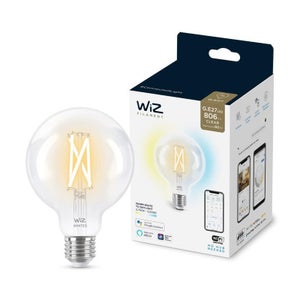 WiZ ampoule LED Connectée Wi-Fi B22, Claire, Nuances de Blanc, 60W - Ampoule  connectée - Achat & prix
