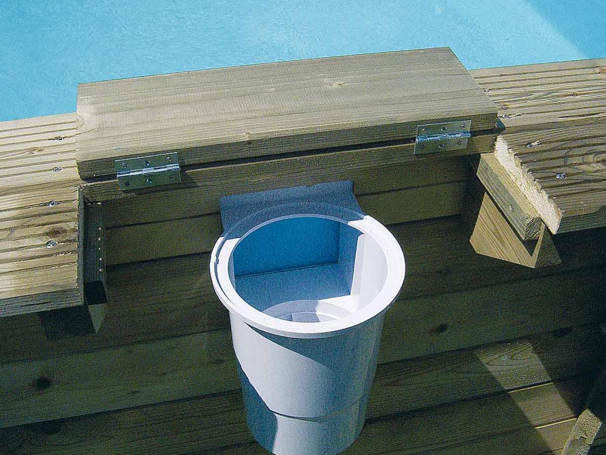 Skimmer per piscina in legno Ubbink Leroy Merlin