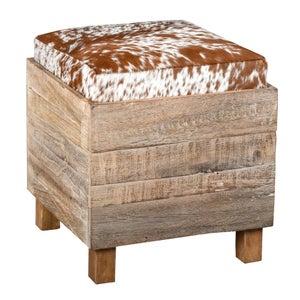 Pouf de rangement chaussure en bois - YaYi Business