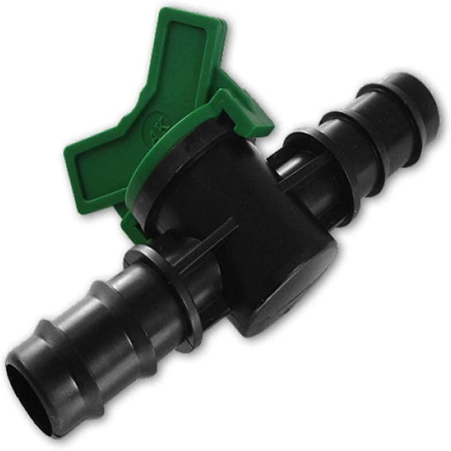 Bradas Giunto Per Tubo Da 1/2 Con Arresto Automatico - Raccordo Universale In Plastica PP, Sistema Frizione, Adatto Per Irrigazione Giardino E Balcone, Colore Arancione/Grigio