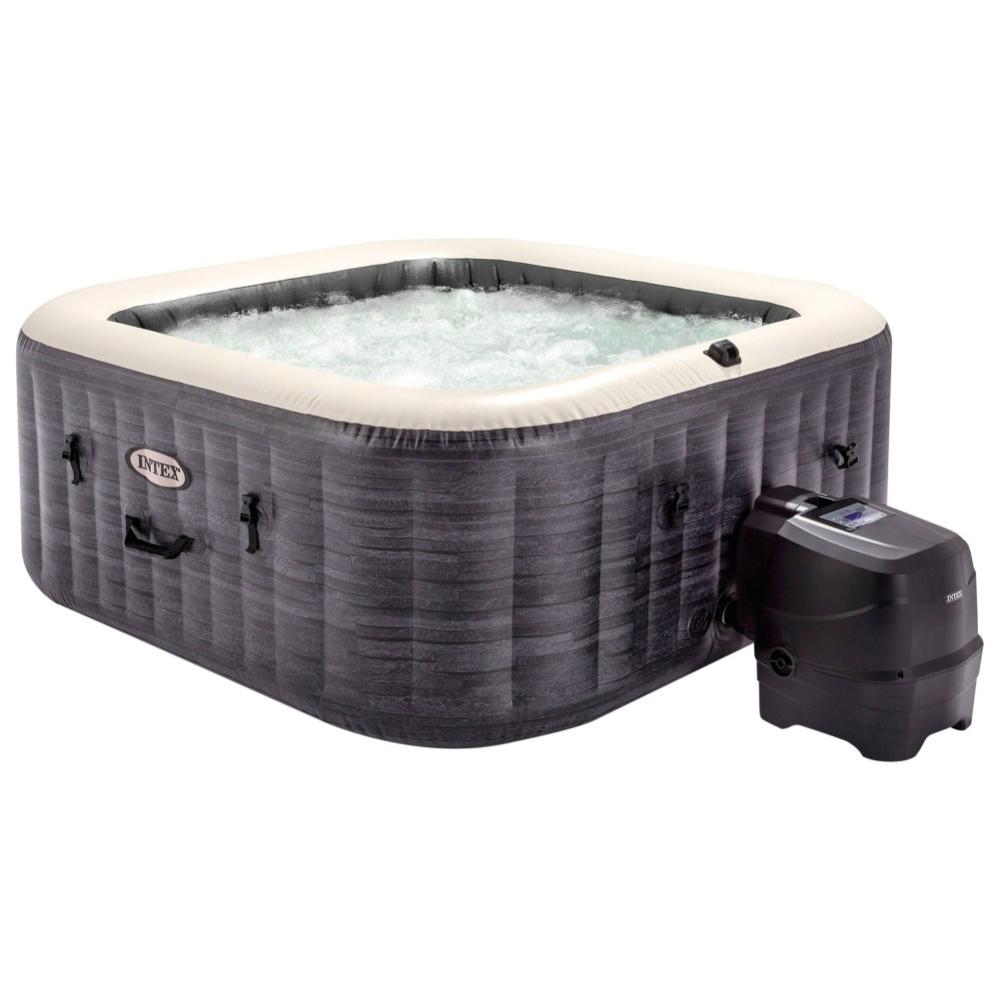 Jacuzzi Hinchable Greystone Deluxe 6 Personas 195X195 Cm Intex