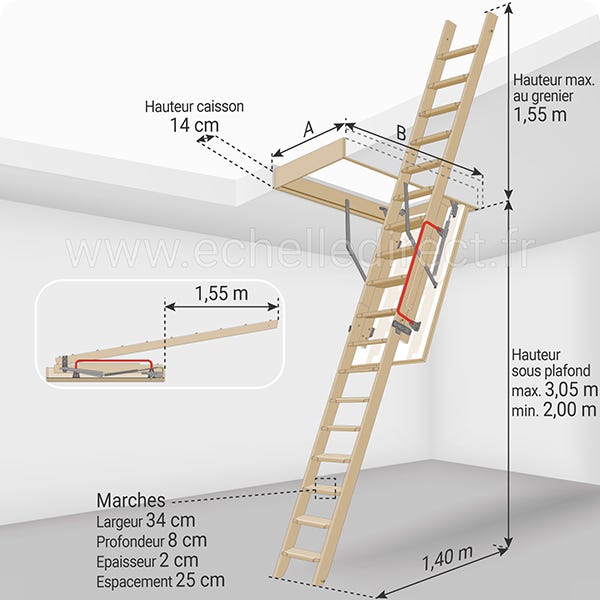 L'escalier escamotable : le partenaire idéal pour accéder au grenier