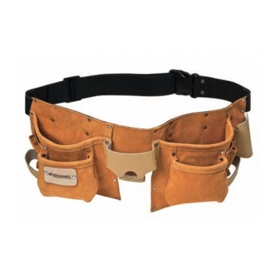 JOUANEL Tablier am ricain cuir avec ceinture 6 poches et 8