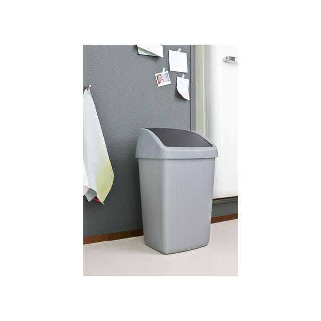 Poubelle en carton ondulé – 50 gallons, logo de recyclage S-13678R