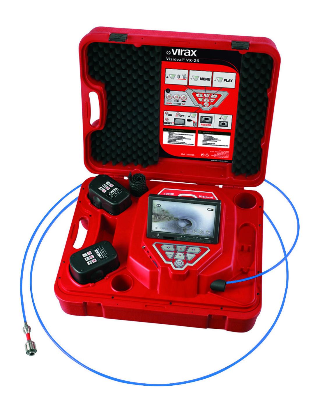 Caméra Numérique D'inspection Visioval Vx26 294035 Virax Leroy