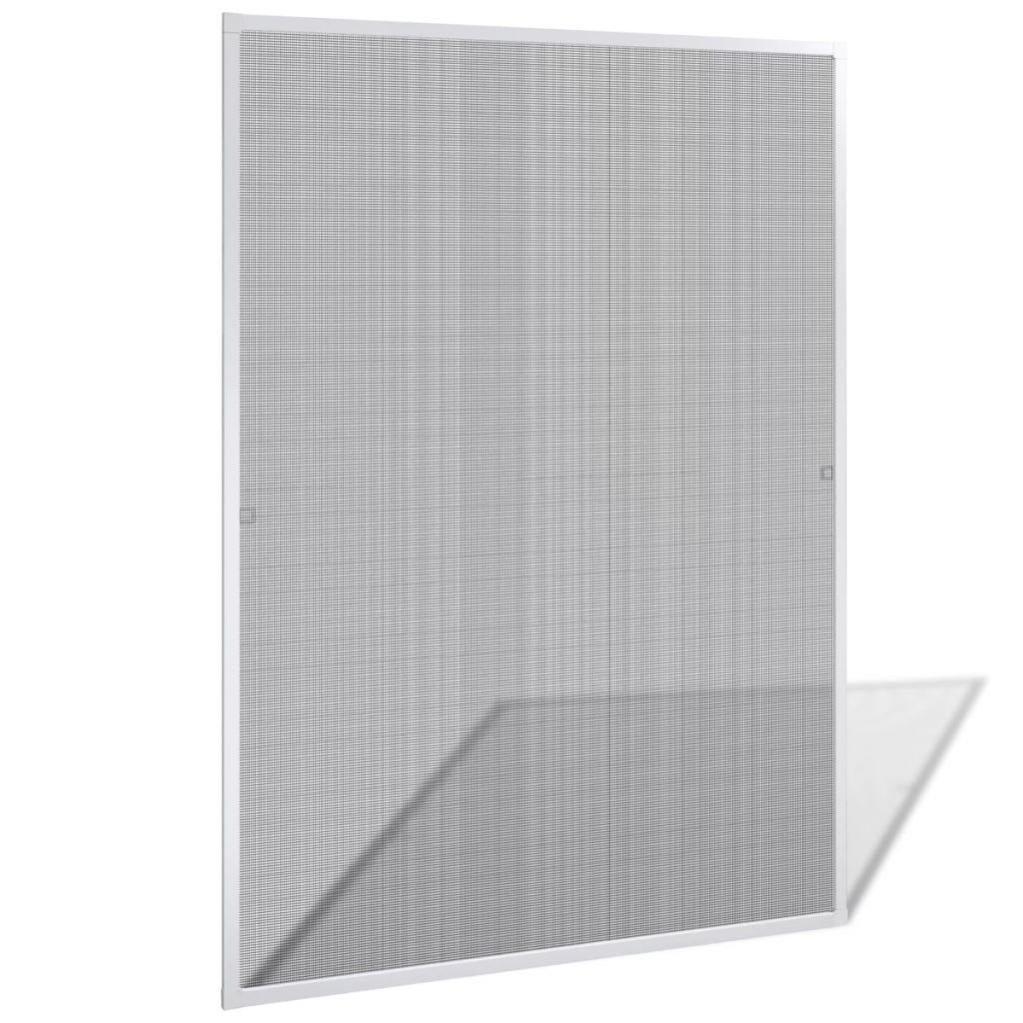 Zanzariera Autoadesiva In Poliestere Bianca Per Finestre 130X150Cm