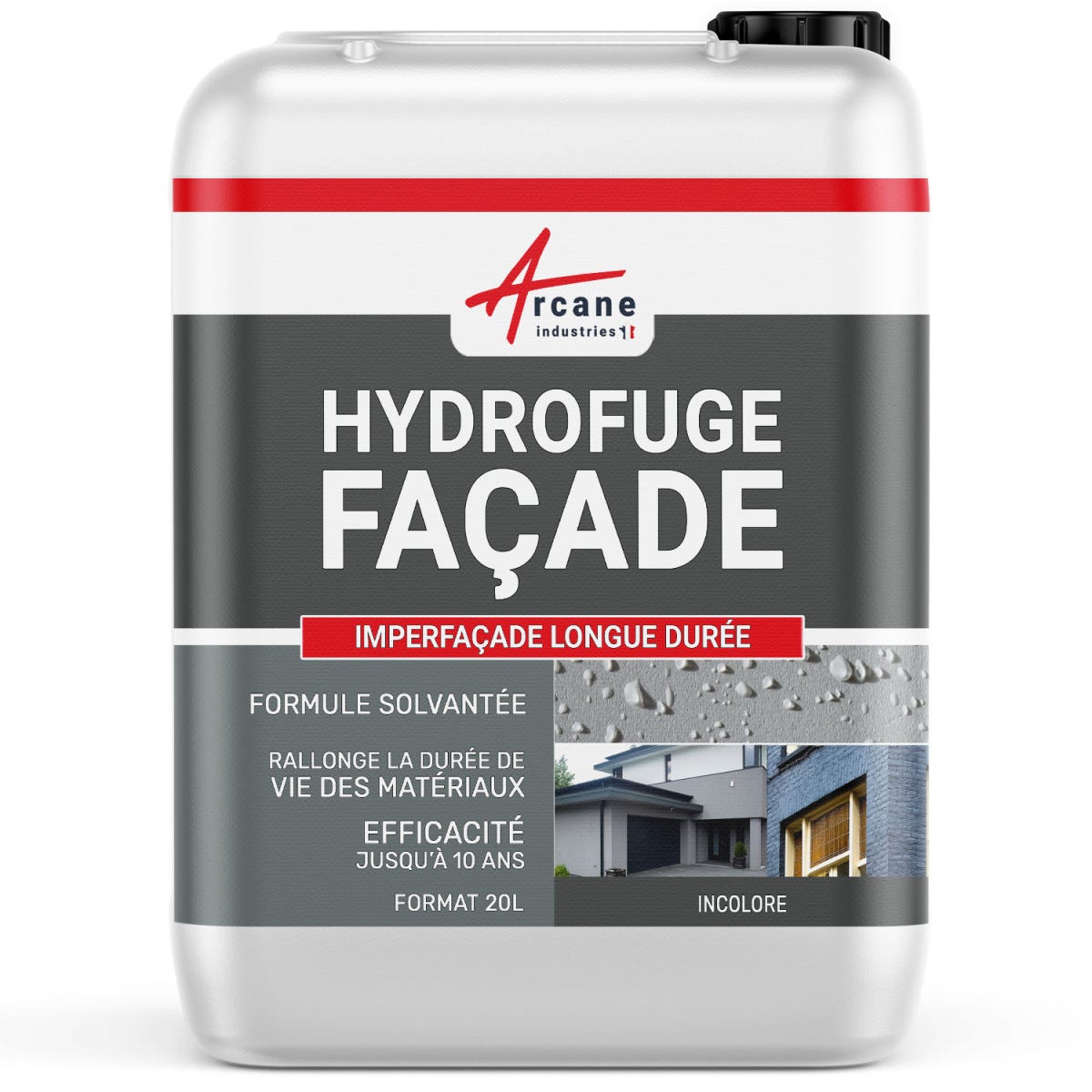 Résine hydrofuge façade PROTECTTOIT
