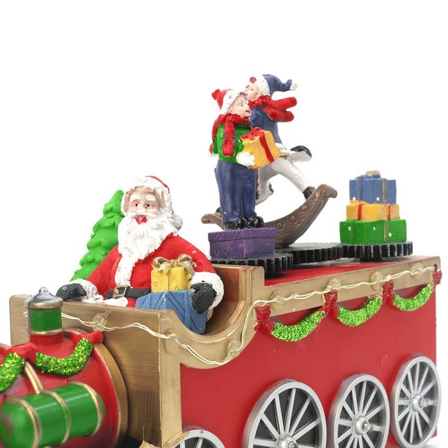 Le train électrique musical du Père Noël - Aucun 