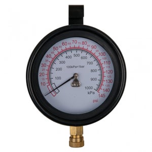 Manomètre sec Axial 0 - 6 bars 1/4 GAS - Pompe&Moteur