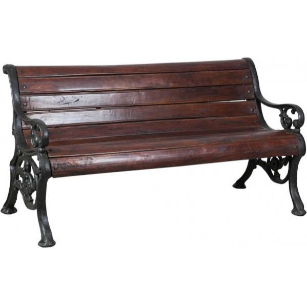 tillvex Panchina da Giardino 150 cm con Copertura in Legno Resistente
