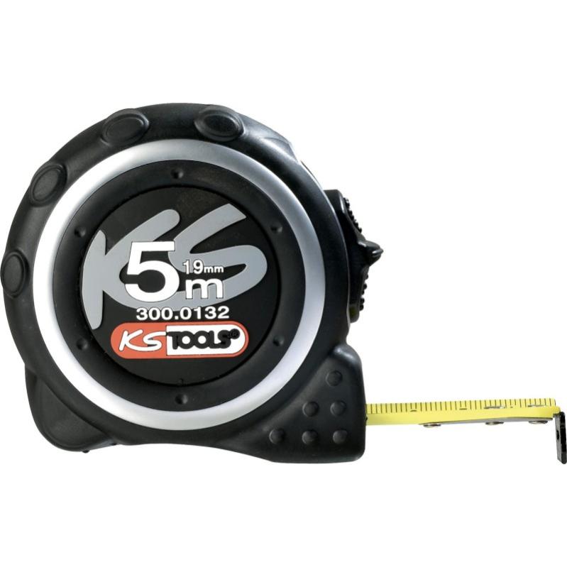Flessometro KS Tools 3m Precision+ - Nastro Acciaio Giallo, Classe CE II, 16mm - Foto 6