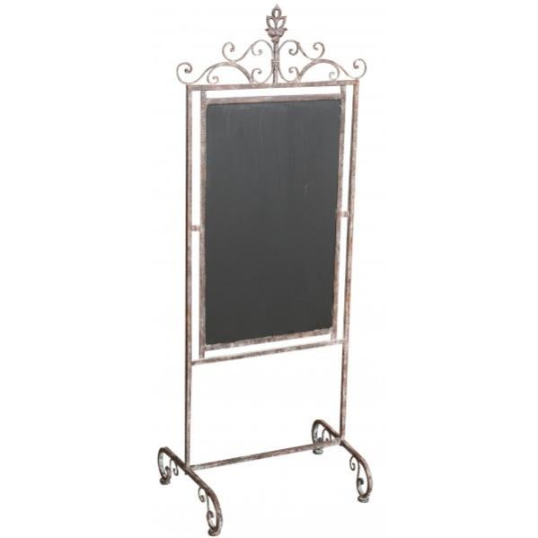 Lavagna Da Terra Multiboard - 60x114.5 Cm Bianca, Per Gesso Liquido, Da Esterno