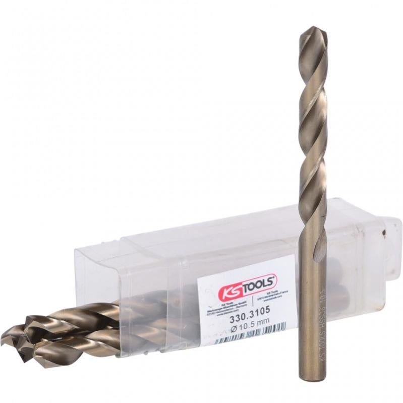 Foret Au Cobalt M35, Jeu De Forets HSS CO, Outil De Perçage Pour Percer Sur L'acier Inoxydable Pour Le Métal Dur, L'acier Inoxydable, La Fonte, Le Bois Et Le Plastique Avec étui