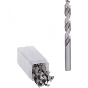 Lot De 5 Forets Métriques HSS-G 10 Mm - Pour Métal, Bois, Plastique - Pointe 135°, Flûte De Terre - Qualité Professionnelle