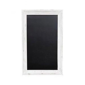 Tableau noir magnétique avec cadre en bois A3 (30 x 40 cm), tableau  magnétique double face, tableau noir et blanc