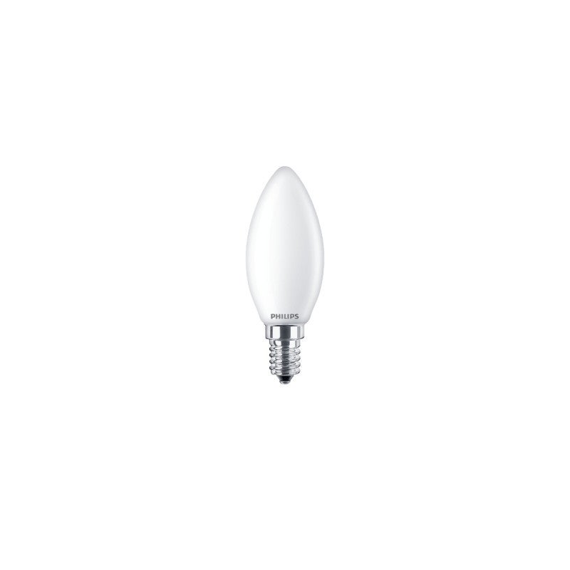 Lampadina led candela E14 4.3W 470Lm 2700K luce calda PHILIPS 763398