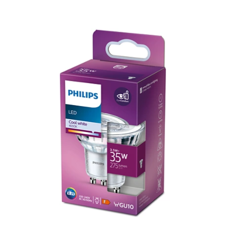 Faretto LED Philips Maple – Design Conico In Alluminio, Luce Potente E Montaggio Click!FIX