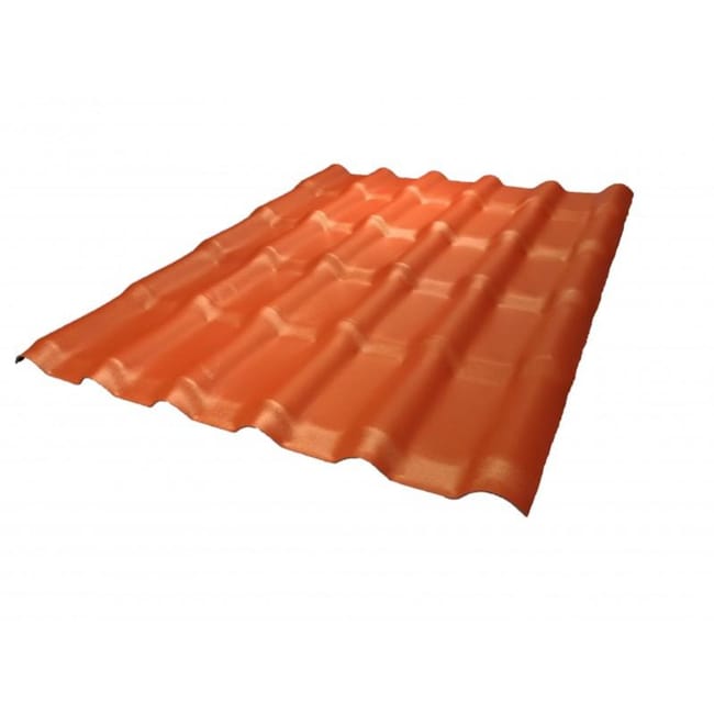 Plaque Pvc Imitation Tuile Mini 110 X 90 Cm Terre Cuite L 90 Cm L 110 Cm Leroy Merlin