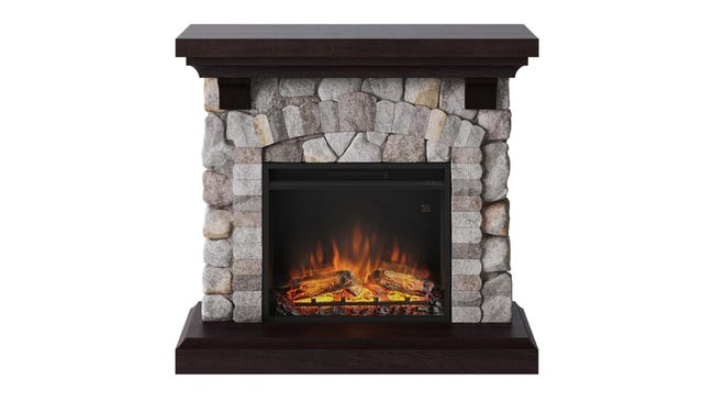 Cheminee Electrique Decorative Reino Pierre Grise Powerflame Leroy Merlin Cheminee Electrique Decorative Reino Pierre Grise Powerflame Leroy Merlin