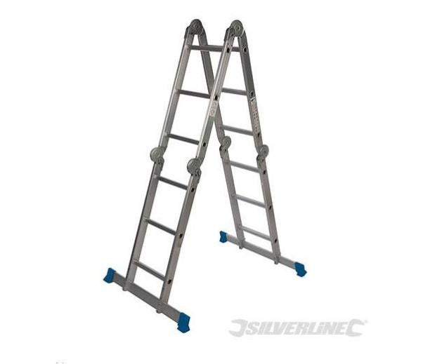 Silverline Step Ladder 150 kg Capacité 