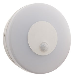 Krisane - Hublot LED rond avec douille E27 - 15W - blanc - IP54