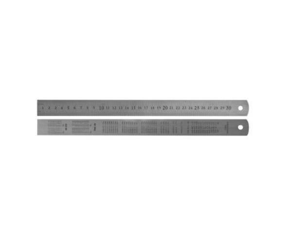 Reglet F Réglet acier mat semi-rigide 30 mm 1910610 Outifrance | Leroy Merlin