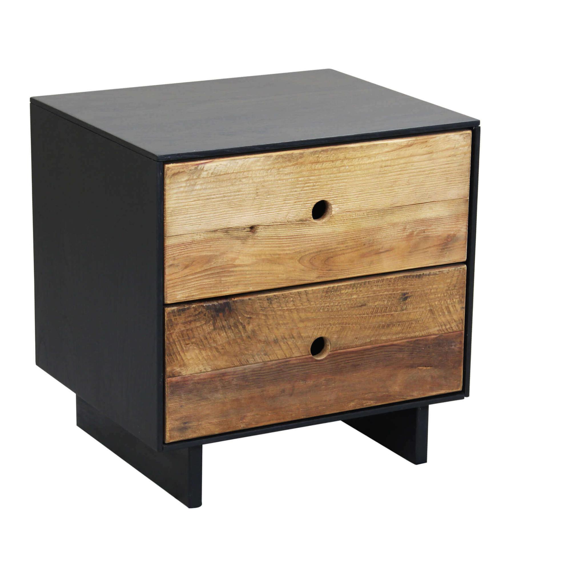 Specchio Design Moderno Pinus Milani Home – Cornice In Legno Di Pino Riciclato Massiccio – Stile Industrial E Vintage