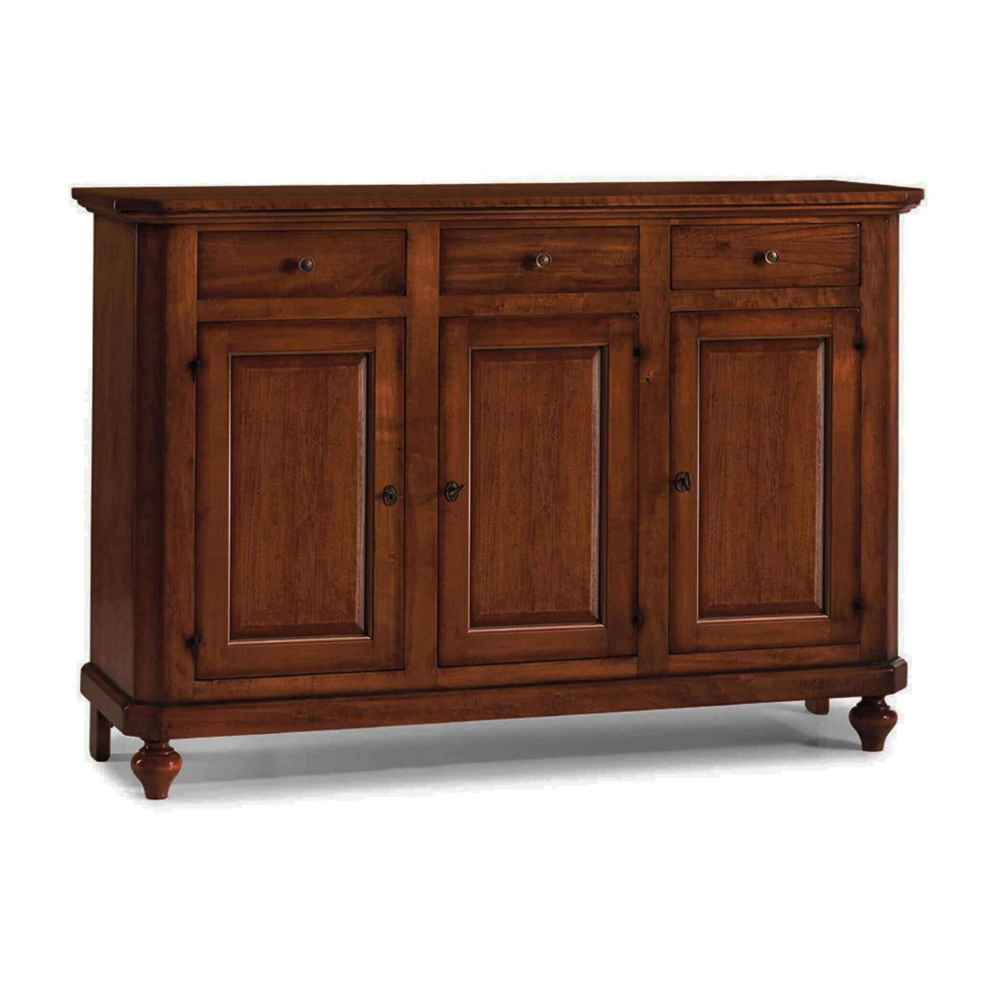 Credenza In Legno Massello 150 X 43 X 98 Leroy Merlin