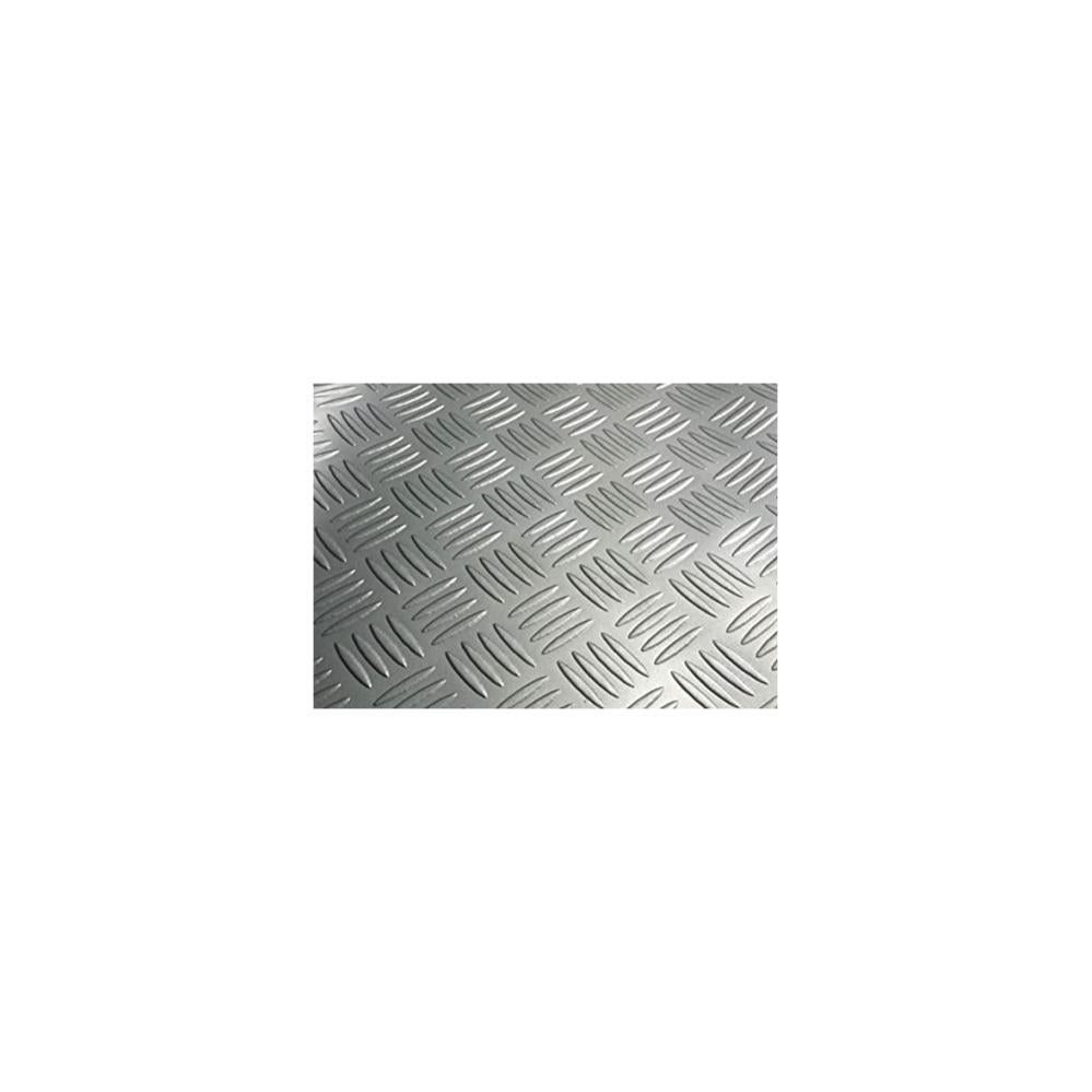 Tappeto In Gomma PVC Grigio 100cm Larghezza &ndash; Copertura Pavimento A Bollo Bullonato