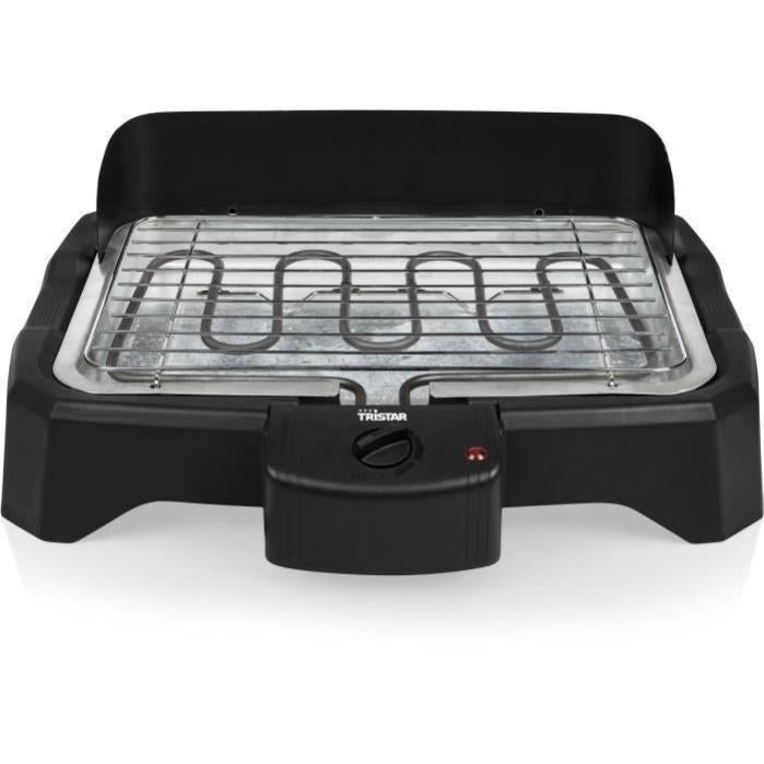 TRISTAR BQ2824 Barbecue electrique de table 2000W Plaque de