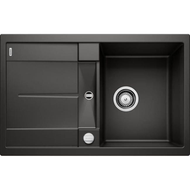 Lavello Da Cucina In Granito CRISTALITE 78x50 Cm Nero - SCHOCK Lima D-100S - Foto 13