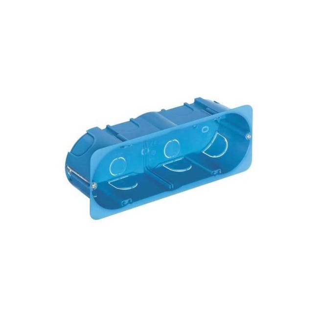 Kit 5 Scatole Incasso Rettangolari ECI 503 3M Azzurro - Per Pareti In Cartongesso - Foto 13