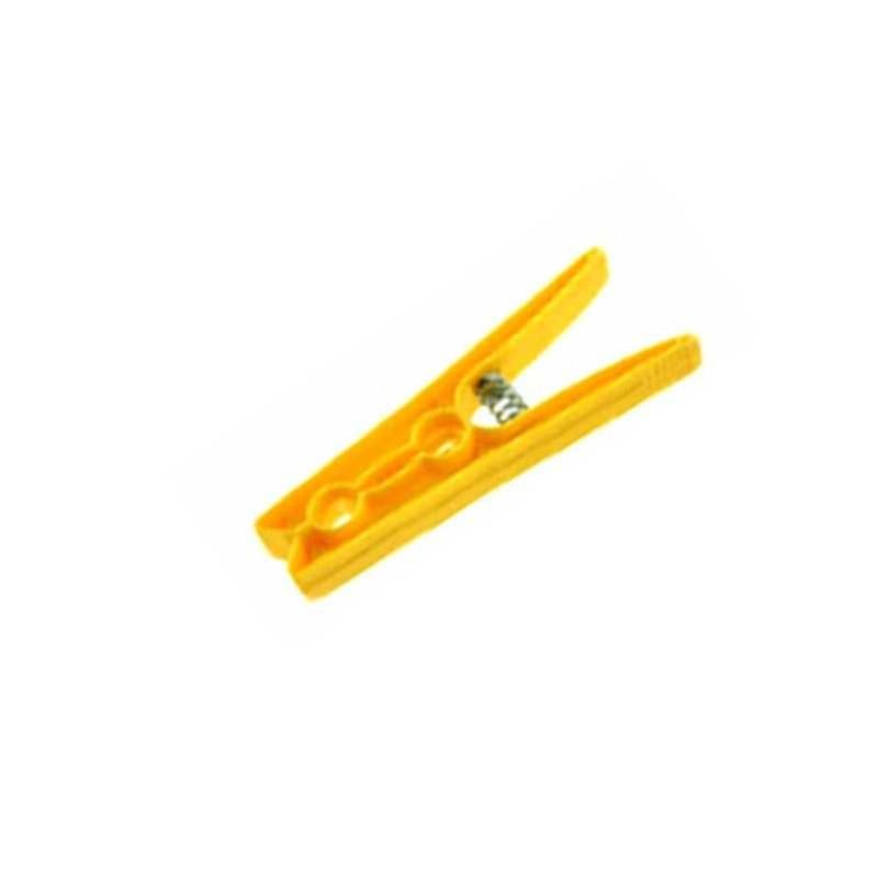 Prota Set 50 Mollette Colorate Con Cestello Portabiancheria - 48 Pinze + 2 Ceste, Antivento, Antiruggine, Multiuso