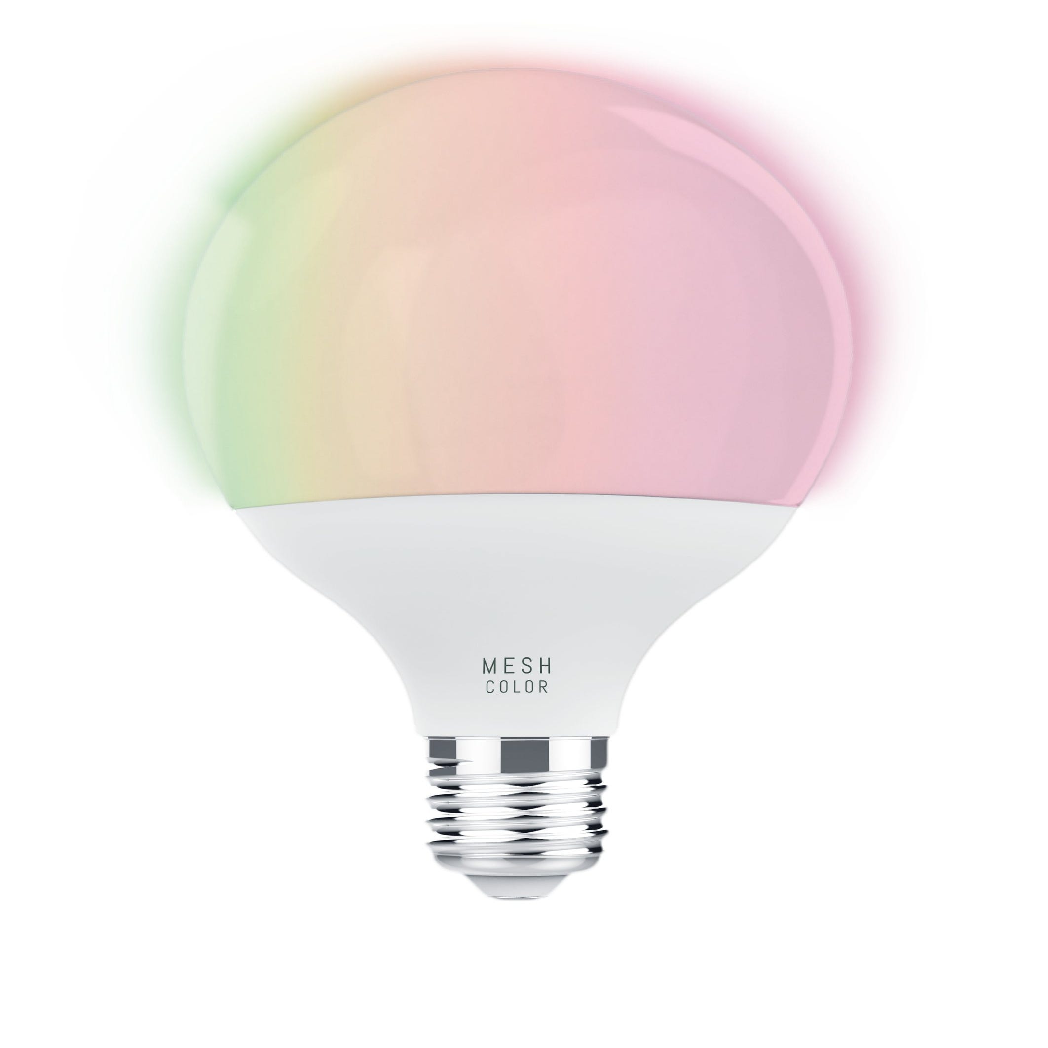 Ampoule Connectée KOZii SMD E27 1521 lumens G95, éclairage blancs + couleurs